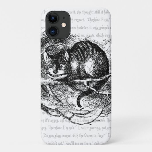 Alice in Wonderland | Cheshire Cat Case-Mate iPhone Case (Achterkant)