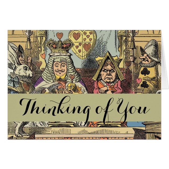 Alice in Wonderland Cheshire Cat Characters (Voorkant Horizontaal)