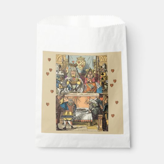 Alice in Wonderland Cheshire Cat Characters Bedankzakje (Voorkant)