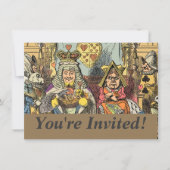 Alice in Wonderland Cheshire Cat Characters Kaart (Voorkant)