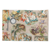 Alice in Wonderland Cheshire Cat Characters Kussensloop (Achterkant)