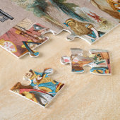 Alice in Wonderland Cheshire Cat Characters Legpuzzel (Zijkant)