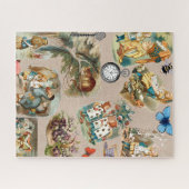 Alice in Wonderland Cheshire Cat Characters Legpuzzel (Horizontaal)