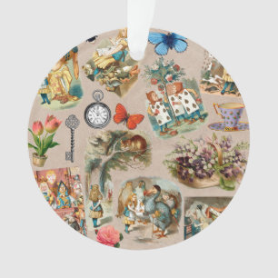 Alice in Wonderland Cheshire Cat Characters Ornament