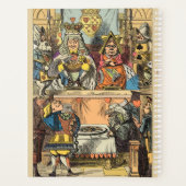 Alice in Wonderland Cheshire Cat Characters Planner (Achterkant)