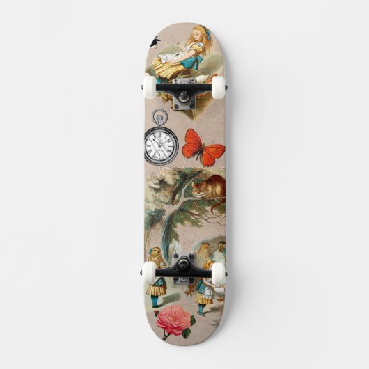 Alice in Wonderland Cheshire Cat Characters Skateboard (Voorkant)