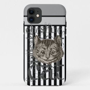 Alice in Wonderland Cheshire Cat Grunge iPhone 11 Hoesje