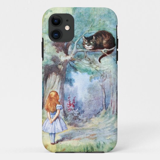 Alice in Wonderland Cheshire Cat iPhone 5 Hoesje (Achterkant)