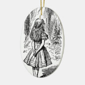  Alice in Wonderland, Cheshire Cat Keramisch Ornament (Links)