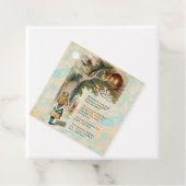Alice in Wonderland Cheshire Cat Mad Bedankjes Labels (In situ)