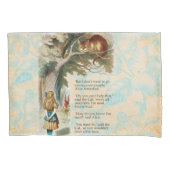Alice in Wonderland Cheshire Cat Mad Kussensloop (Voorkant)