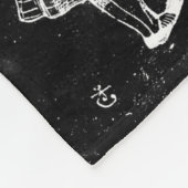 Alice in Wonderland; Cheshire Cat met Alice Fleece Deken (Hoek)