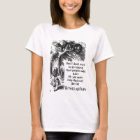 Alice in Wonderland; Cheshire Cat met Alice