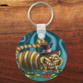 Alice in Wonderland Cheshire Cat Sleutelhanger (Voorkant)