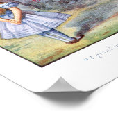 Alice in Wonderland Cheshire Chat Imprimer Poster (Coin)