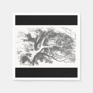 Alice in Wonderland Cheshire Kat Papier Servetten