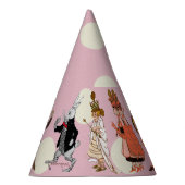 Alice in Wonderland Clan White Rabbit Party Pet Feesthoedjes (Rechts)