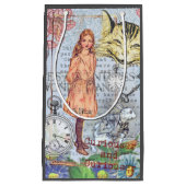 Alice in Wonderland Classic Cheshire Rabbit Alice Klein Cadeauzakje (Voorkant)