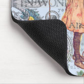 Alice in Wonderland Classic Cheshire Rabbit Alice Muismat (Hoek)