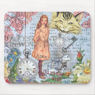 Alice in Wonderland Classic Cheshire Rabbit Alice Muismat