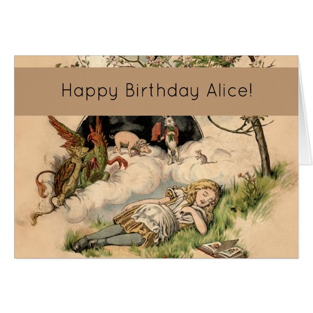 Alice in Wonderland Classic Illustrations (Devant horizontal)