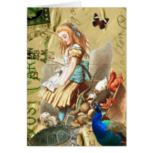 Alice in Wonderland collage