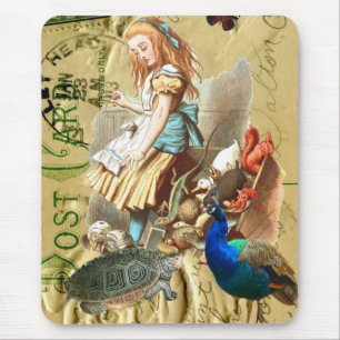  Alice in Wonderland collage Muismat