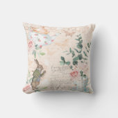 Alice in Wonderland Collage ontkoppeling Kussen (Voorkant)