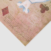 Alice in Wonderland Collage ontkoppeling Tissuepapier (Detail)