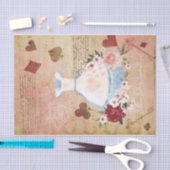 Alice in Wonderland Collage ontkoppeling Tissuepapier (Craft)