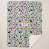 Alice in Wonderland Comforter - ADD Monogram Sherpa Deken (Voorkant)