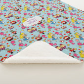 Alice in Wonderland Comforter - ADD Monogram Sherpa Deken (3/4)