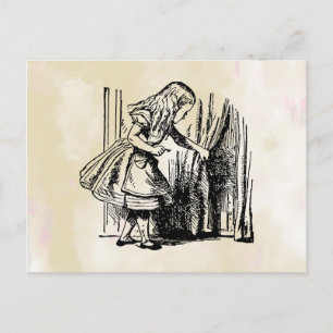 Alice in Wonderland Curiouser & Curiouser Briefkaart
