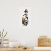 Alice in Wonderland Curiouser Poster Imprimer (Cuisine)