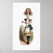 Alice in Wonderland Curiouser Poster Print (Voorkant)