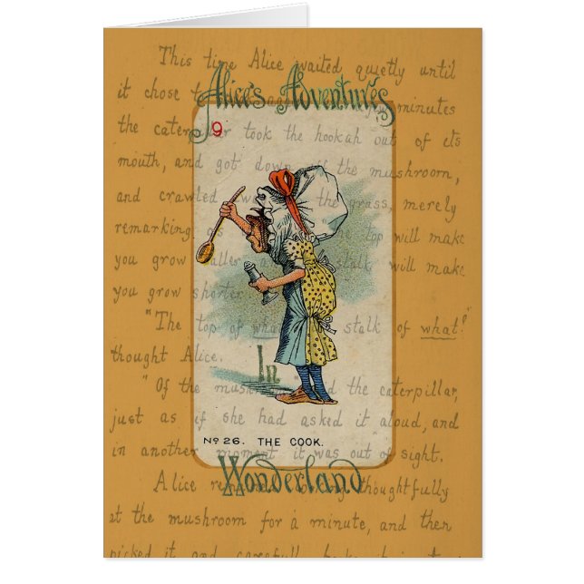 Alice in Wonderland: De Cook (Voorkant)