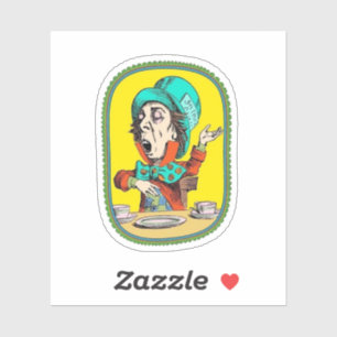 Alice in Wonderland, De gekke hoedenmaker Sticker