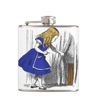 Alice in Wonderland - De kleine deur Heupfles