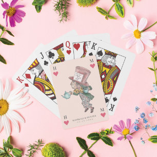  Alice in Wonderland De Mad Hatter Pokerkaarten