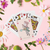 Alice in Wonderland De Mad Hatter Pokerkaarten