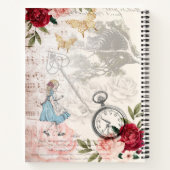  Alice in Wonderland Decoupage Collage Note Notitieboek (Achterkant)