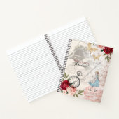  Alice in Wonderland Decoupage Collage Note Notitieboek (Binnen)