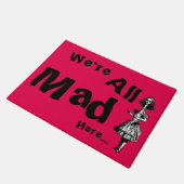Alice in Wonderland Deurmat (Schuin)