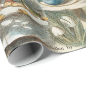 Alice in Wonderland die papier pakt (Rol Hoek)