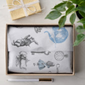 Alice in Wonderland, -dingen, weefselpapier Tissuepapier (Geschenk)