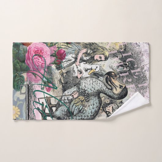Alice in Wonderland Dodo Classic Artwork Bad Handdoek (Handdoek)