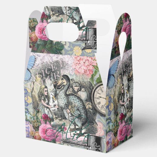 Alice in Wonderland Dodo Classic Artwork Bedankdoosjes (Geopend)