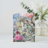 Alice in Wonderland Dodo Classic Artwork Briefkaart (Staand voorkant)