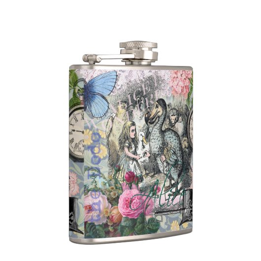 Alice in Wonderland Dodo Classic Artwork Heupfles (Rechts)