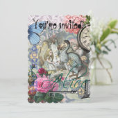Alice in Wonderland Dodo Classic Artwork Kaart (Staand voorkant)